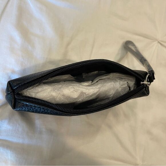 NWT Kenneth Cole Reaction Premstar Double Handle Black Purse Tote - Picture 6 of 13